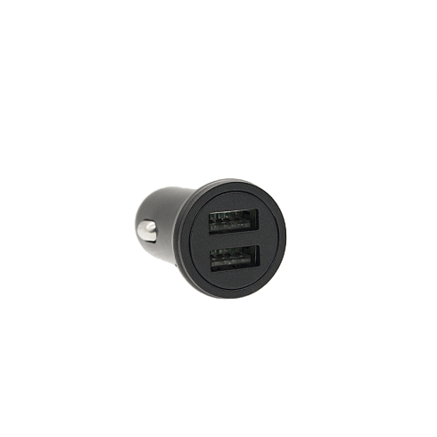 Автомобильное зарядное устройство USB EXPERTS CH-310, черное, 2.4A, 2xUSB
