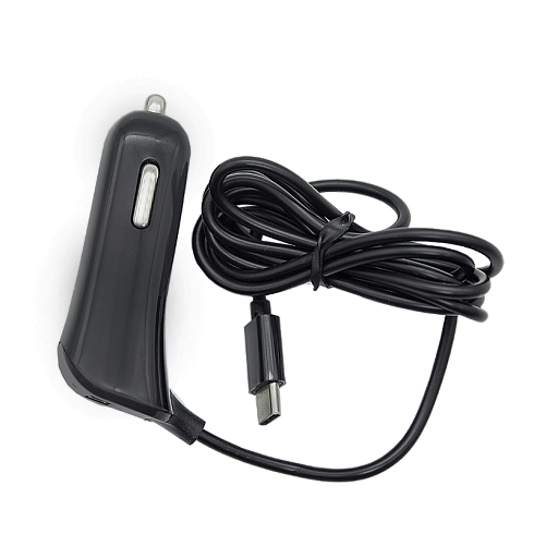 Автомобильное зарядное устройство USB EXPERTS CH-230, черное, 2.4A, 1xUSB -Type С