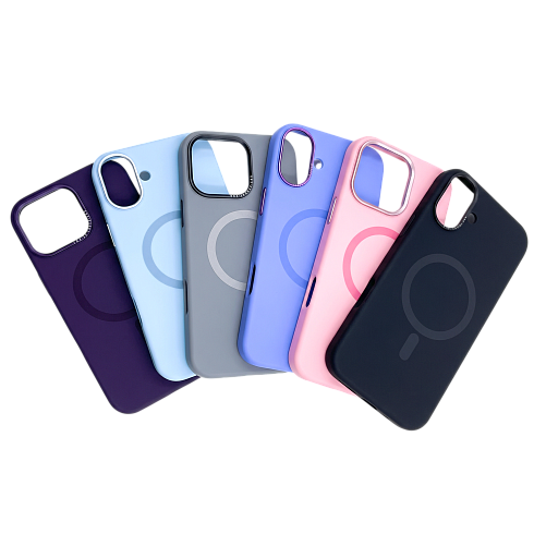 Silicon case MagSafe на iPhone 16